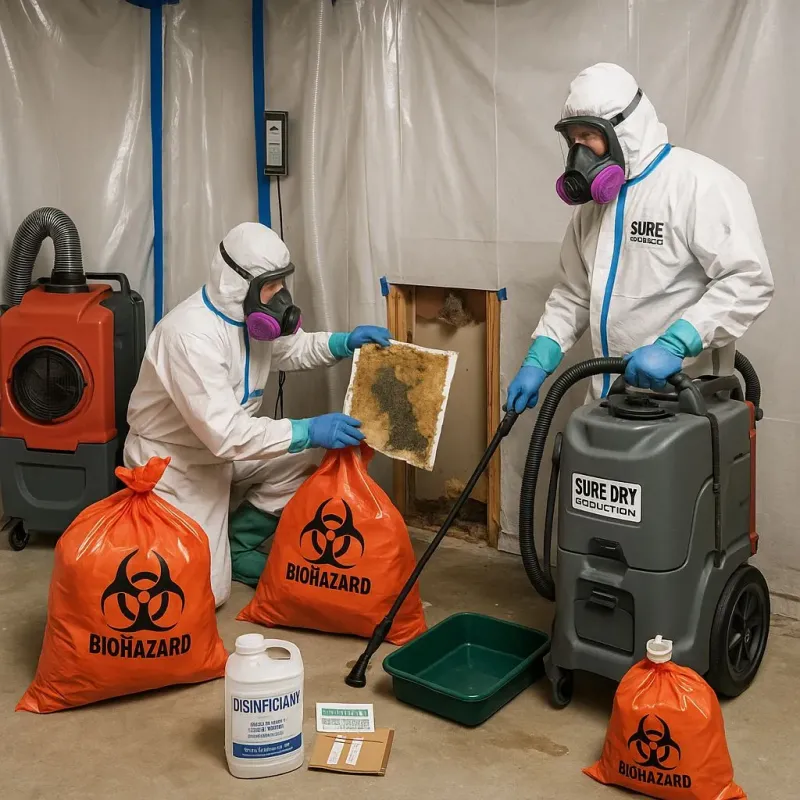 Contaminated Water Handling Protocols process in Navasota, TX