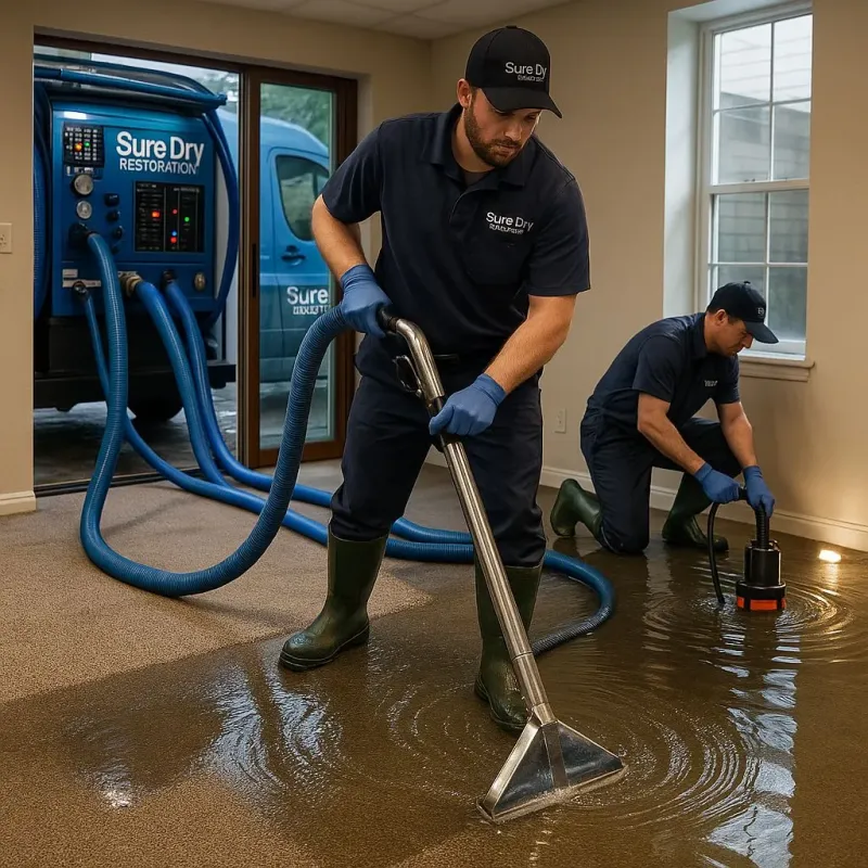Water Extraction and Removal process in Navasota, TX